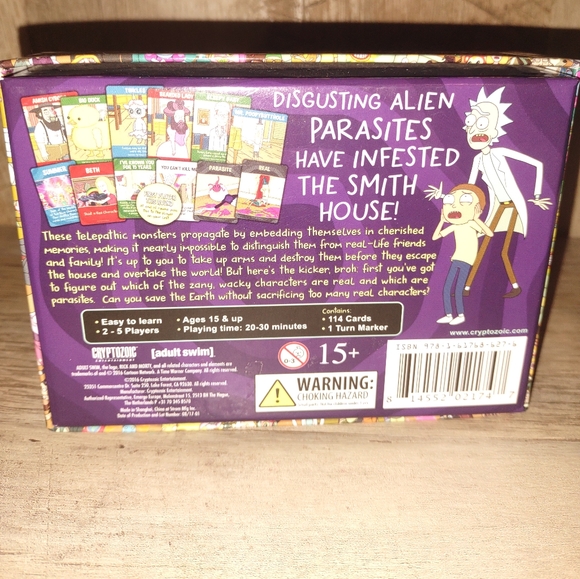 Rick and Morty TOTAL RICK ALL card game - Picture 2 of 2
